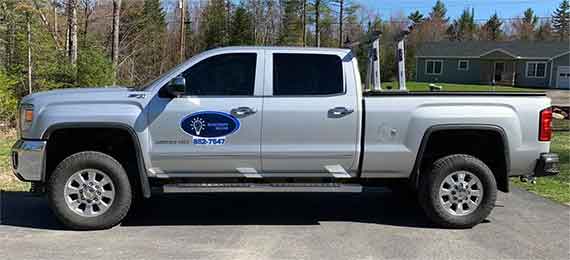 Electrify Maine truck